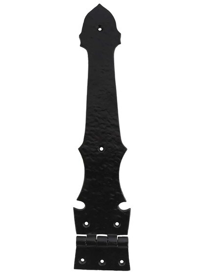 Acorn Tip Cast-Iron Strap Hinge.